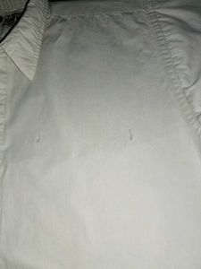 Men&#39;s Pure Cotton White Shirt