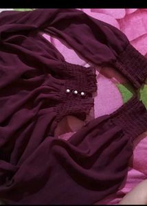 Maroon Top