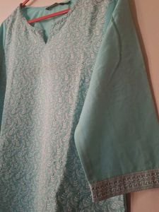 beautiful Sky Blue Kurta