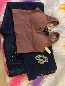 Mauve Bralette Top