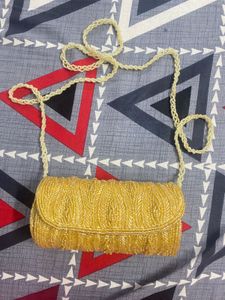 Beautiful Embroidery Clutch 🧡