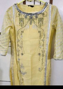 Wishful Sunshine Embellished Kurta