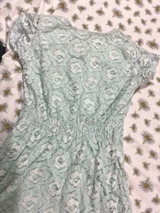 Midi Iceblue Dress Classy At Lowrate