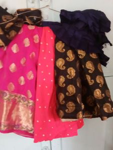 6-8 Your Girl 3 Set Of Ghagra Choli Without Chunni