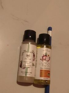 Onion Shampoo And Oil