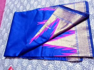 Blue Silk Saree