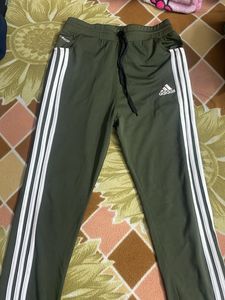 Adidas Olive Green Track Pants