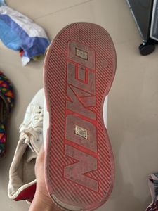 White Sneakers with Unique Design