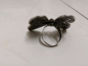 Alloy Oxidised Ring