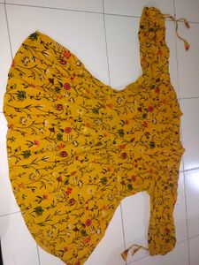 Floral Print Kurta