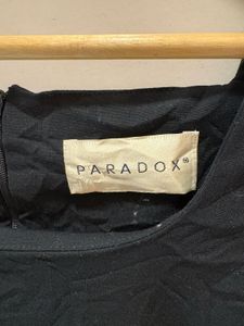 Square Neck Black Corset Strachable Top