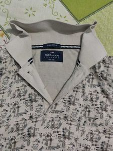 Patterned Polo T-Shirt