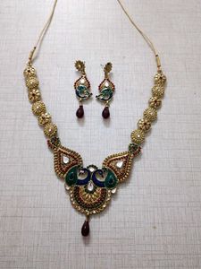 Elegant Peacock Jewelry Set
