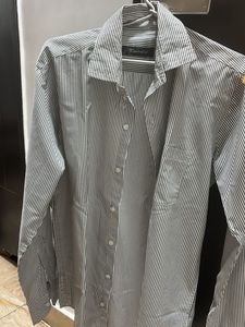 Emerald Striped Shirt