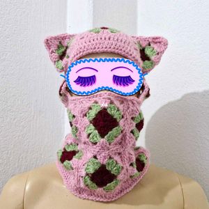 Crochet Justin Bieber&#39;s Cat Ear Balaclava/ski ma