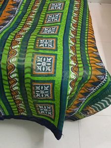 Kanjivaram Hand Print Saree