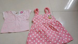 Cute Girls&#39; Polka Dot Dress Used twice
