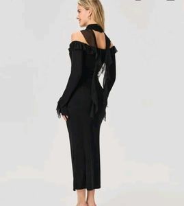 Trim Bodycon Dress