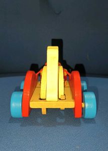 Wooden Bear Car Toy