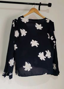 Mango Printed Blouse