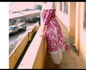 Floral Print Kurta Set