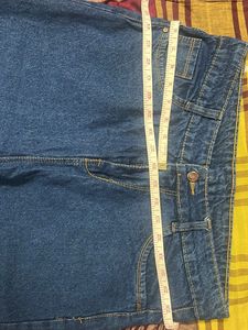 Wide Leg Denim Jeans