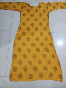 Freash Yellow Gold Colour Kurta