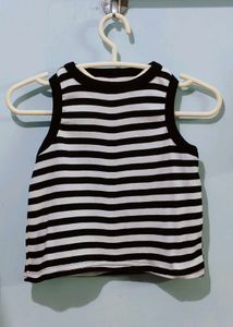 Tank top | Black and White stripped