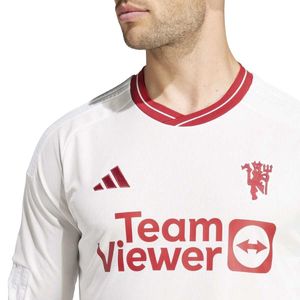 Men&#39;s White Manchester United 23/24 Long sleeve