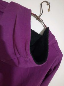 Purple &#39;Subway&#39; Zip-Up Hoodie