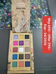 2 pcs Swiss Beauty 15 Color Palette