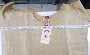 Brand New Zari Work Golden Kurti