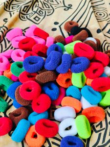 Set Of 50 Pc Different Colours Rubber Band