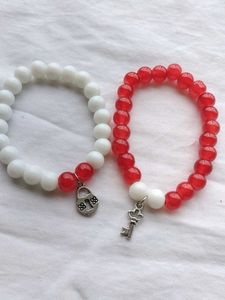 Lock And Key Couple&#39;s Bracelet
