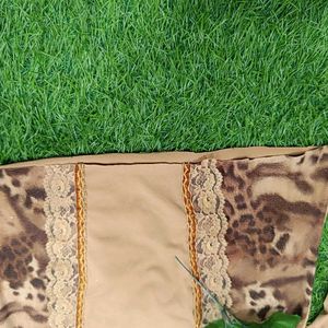 Vintage Animal Print Top