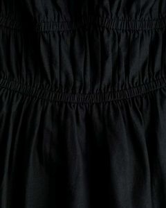H&amp;M Bubble-hem Cotton Dress