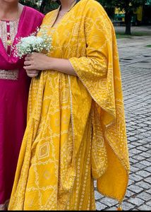Anarkali Cotton Suit