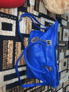Bright Blue Shoulder Bag