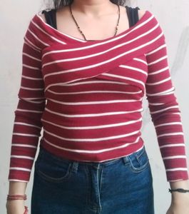 Maroon Top