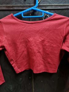 Elegant Maroon Blouse