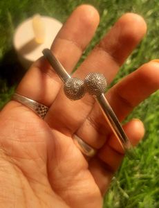 Silver Adjustable Bangle🤍
