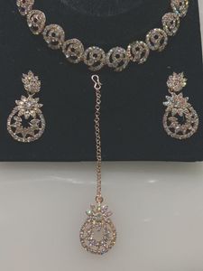 Rose Gold Jewellery Set