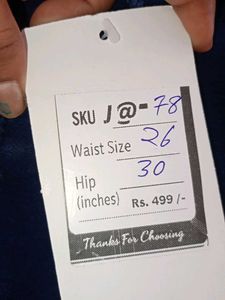 Dark Blue Flared Jeans with cute fimbrie this.