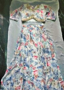 Floral Plazo Set