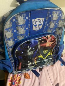 Transformers school backpack