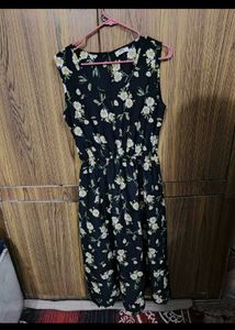 Floral Print Maxi Dress