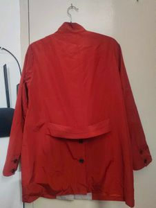 Chic Red Lightweight Jacket