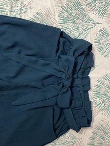 Blue Formal Pants