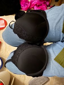 Minimal Lace Black M&S Bra