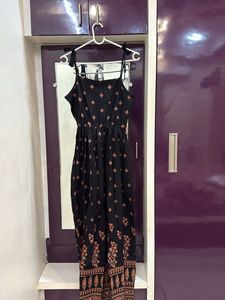 Boho Black Maxi Dress